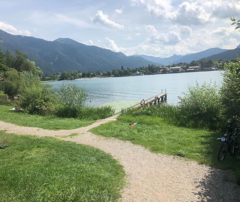 See- Und Bergblick In Bestlage Am Tegernsee Esterno foto