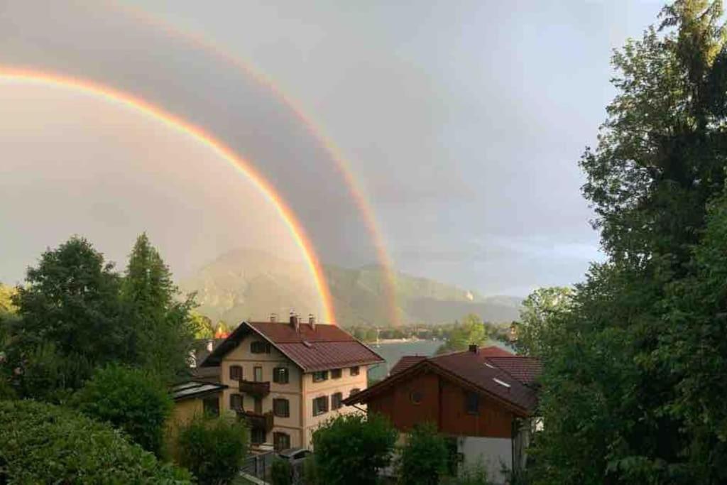 See- Und Bergblick In Bestlage Am Tegernsee Esterno foto