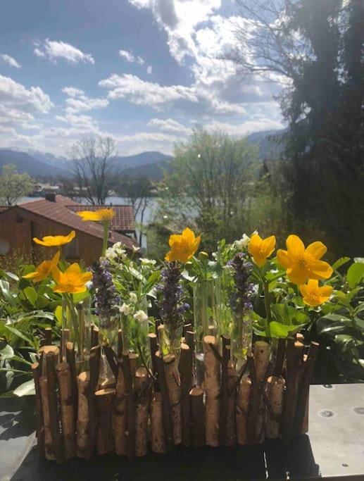 See- Und Bergblick In Bestlage Am Tegernsee Esterno foto