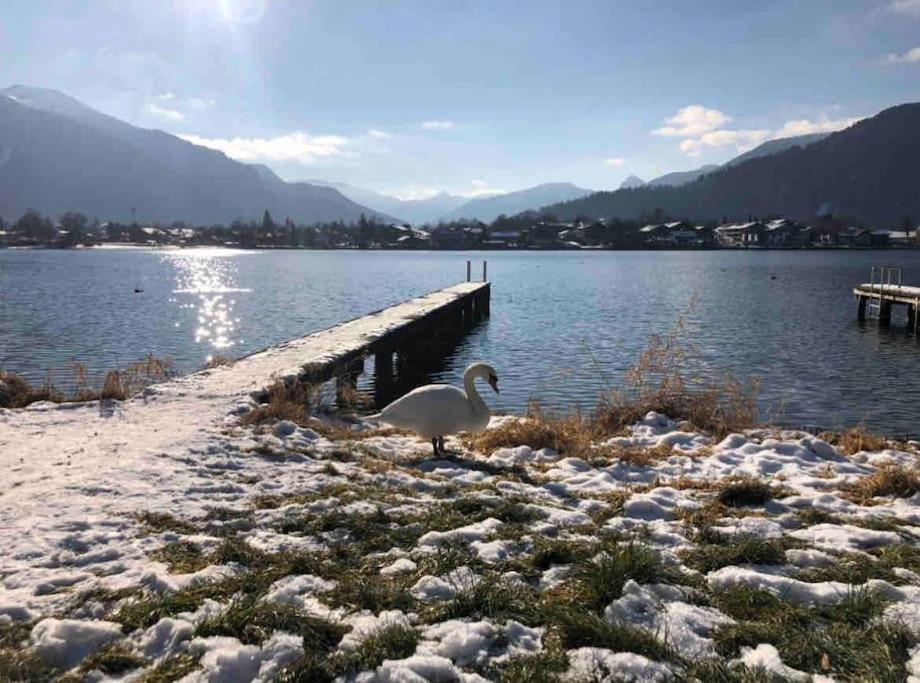 See- Und Bergblick In Bestlage Am Tegernsee Esterno foto
