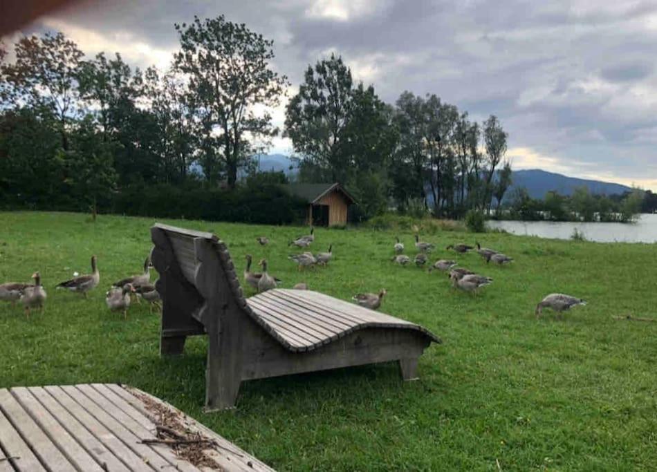 See- Und Bergblick In Bestlage Am Tegernsee Esterno foto